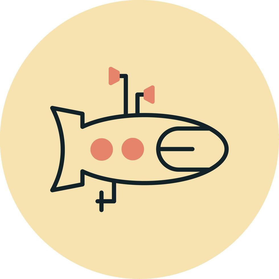 submarino vecto icono vector