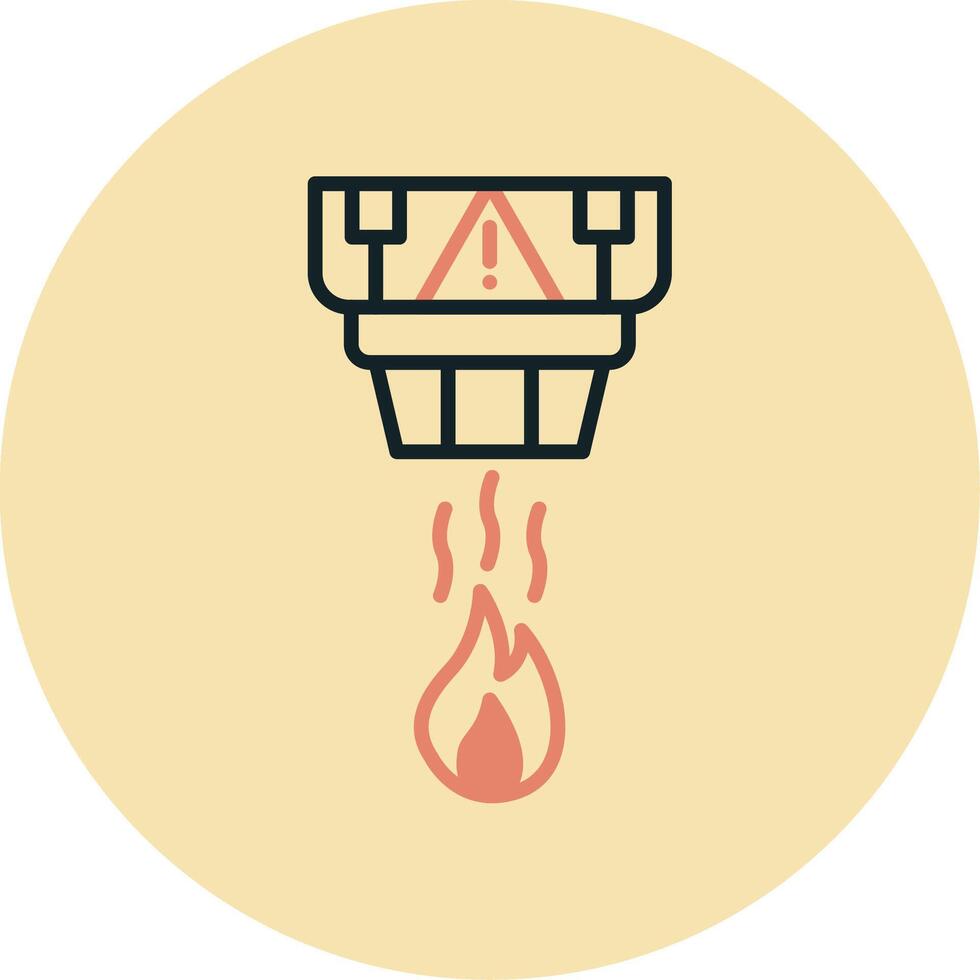 Smoke Detector Vecto Icon vector