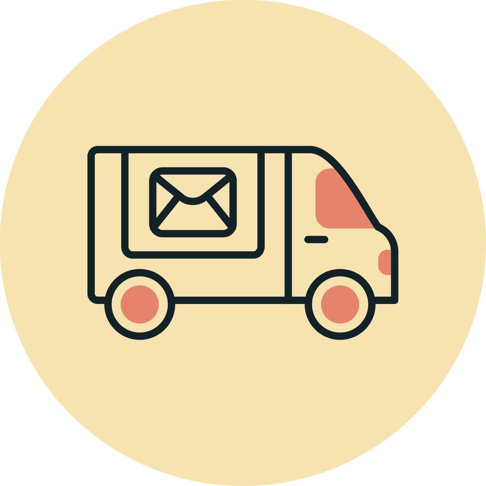 Postal Delivery Vecto Icon vector