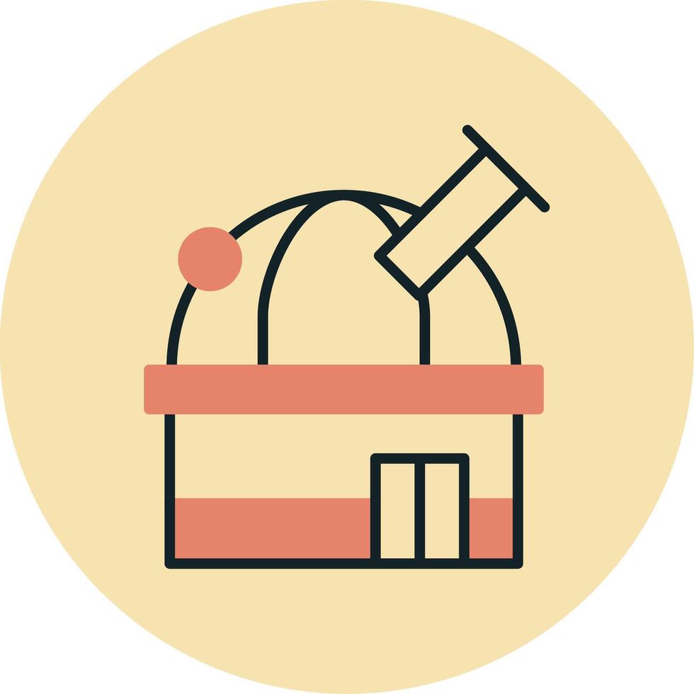 Space Observatory Vecto Icon vector