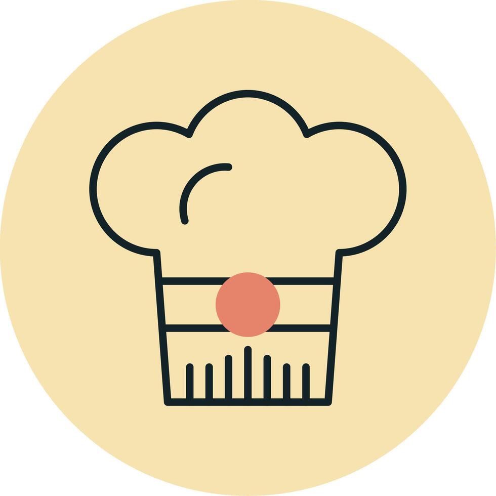 Chef Hat Vecto Icon vector