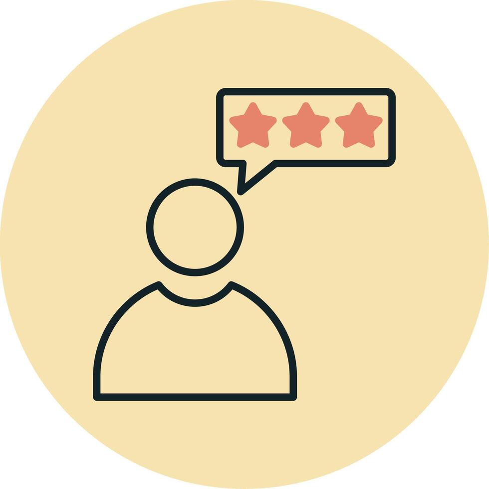 Customer Review Vecto Icon vector