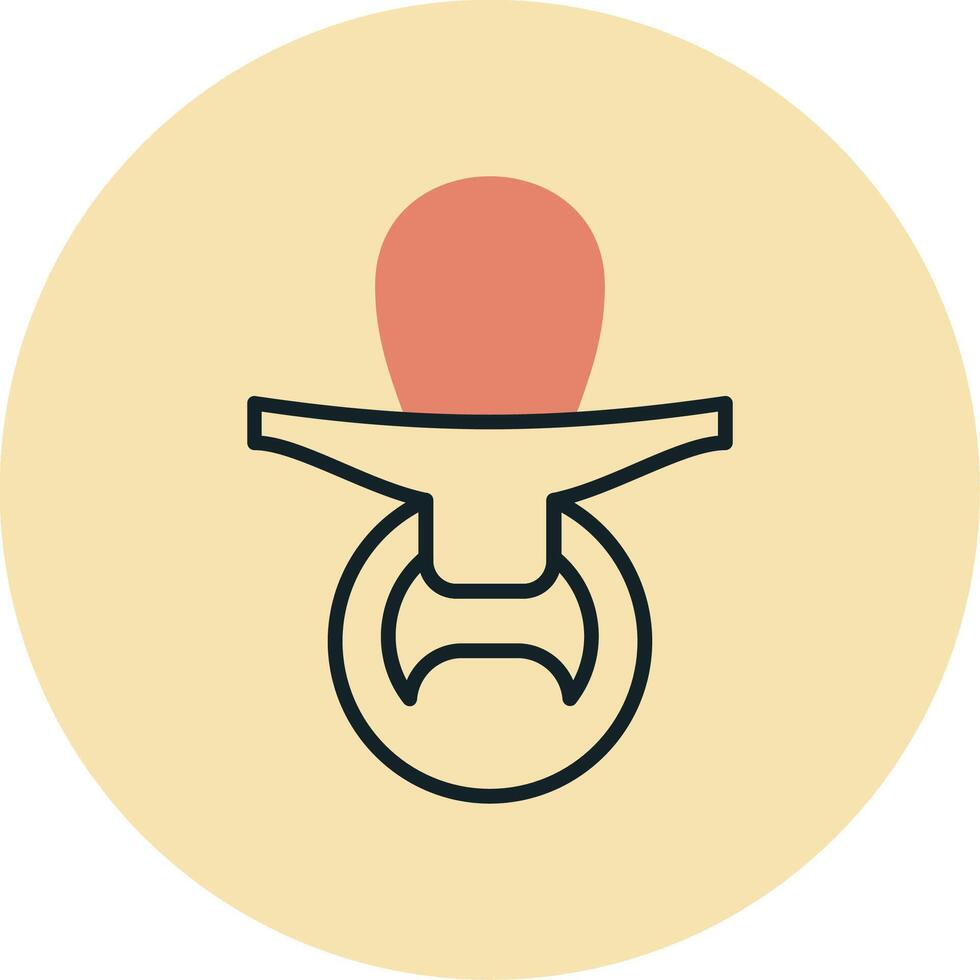 Pacifier Vecto Icon vector