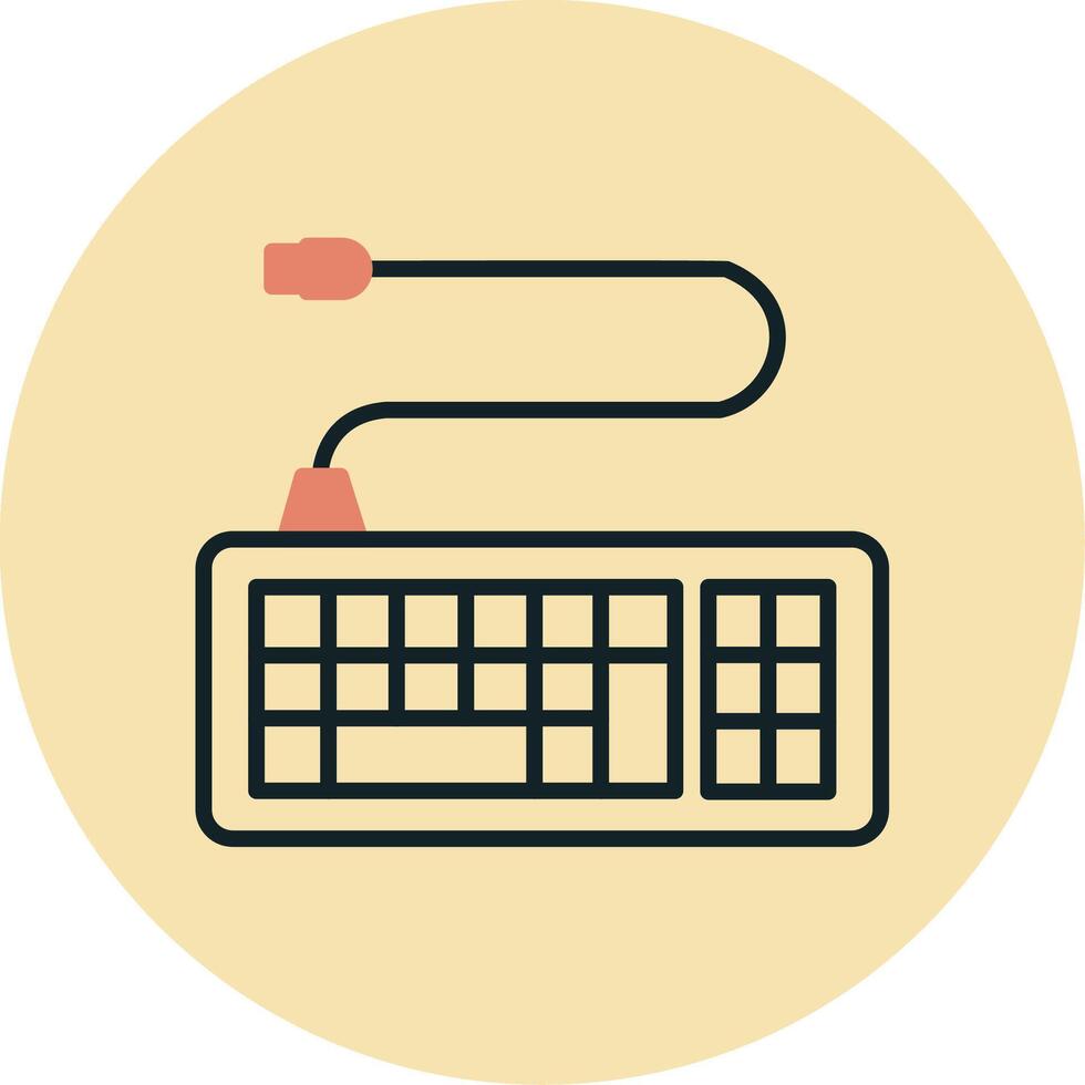 Keyboard Vecto Icon vector