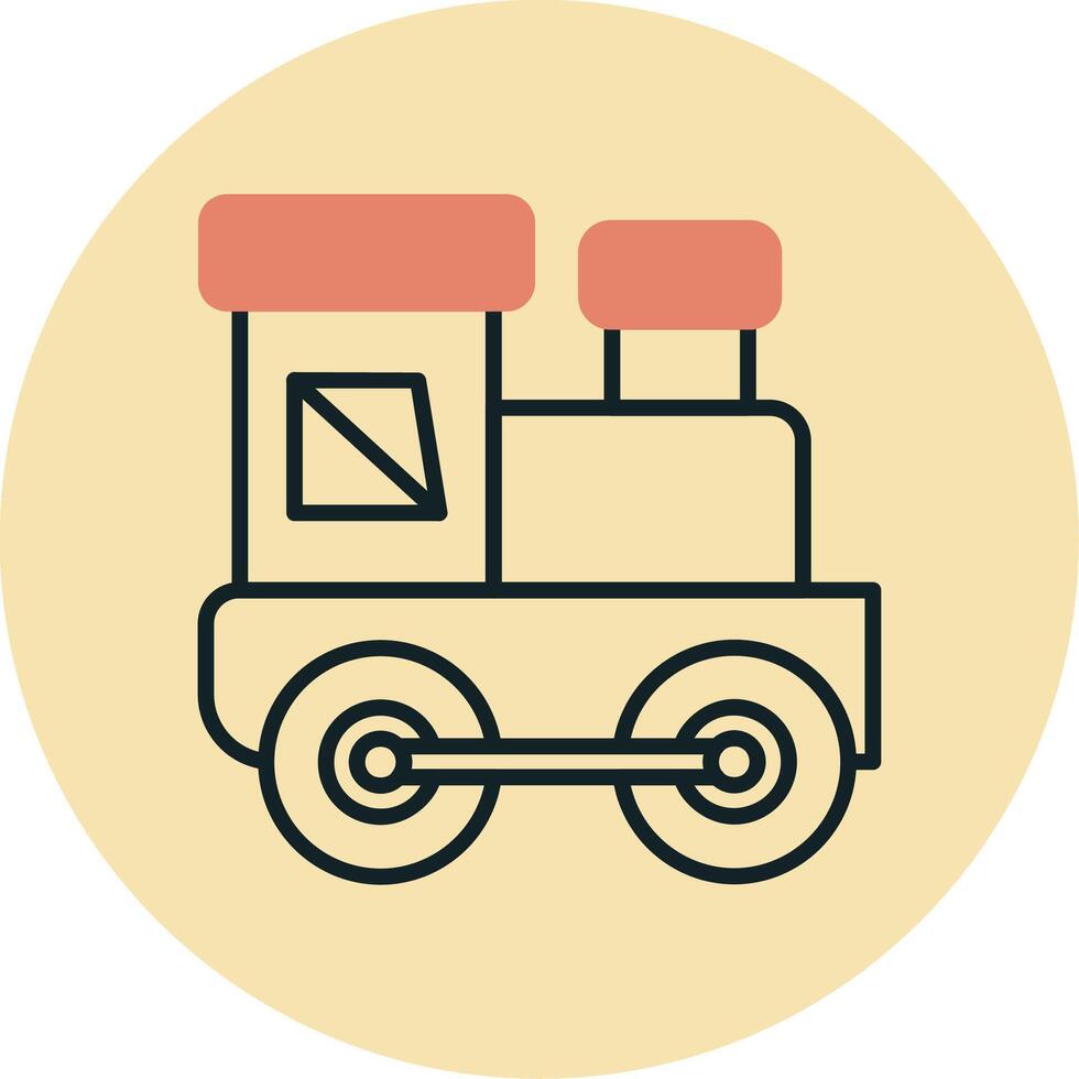 Baby Train Vecto Icon vector