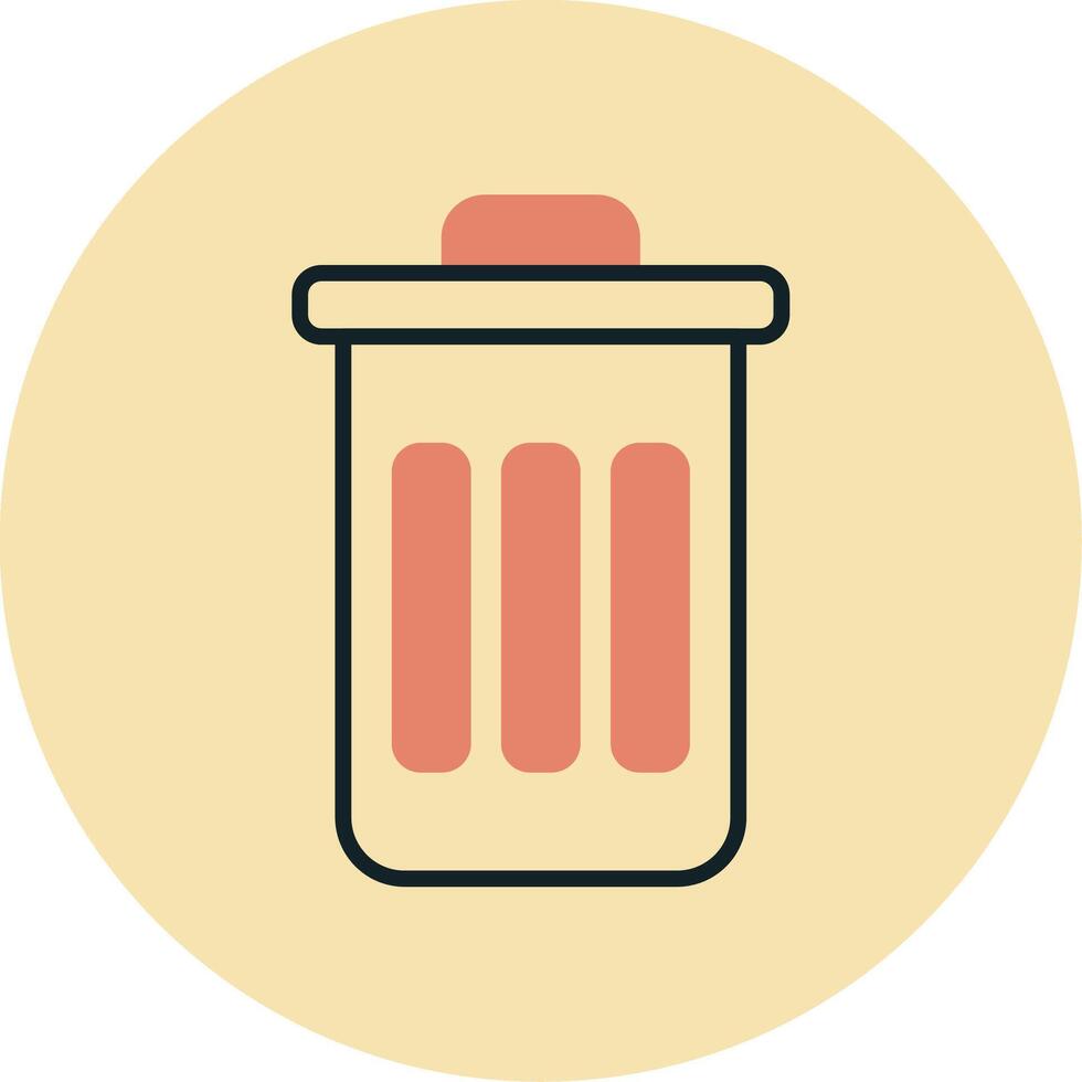 basura vecto icono vector