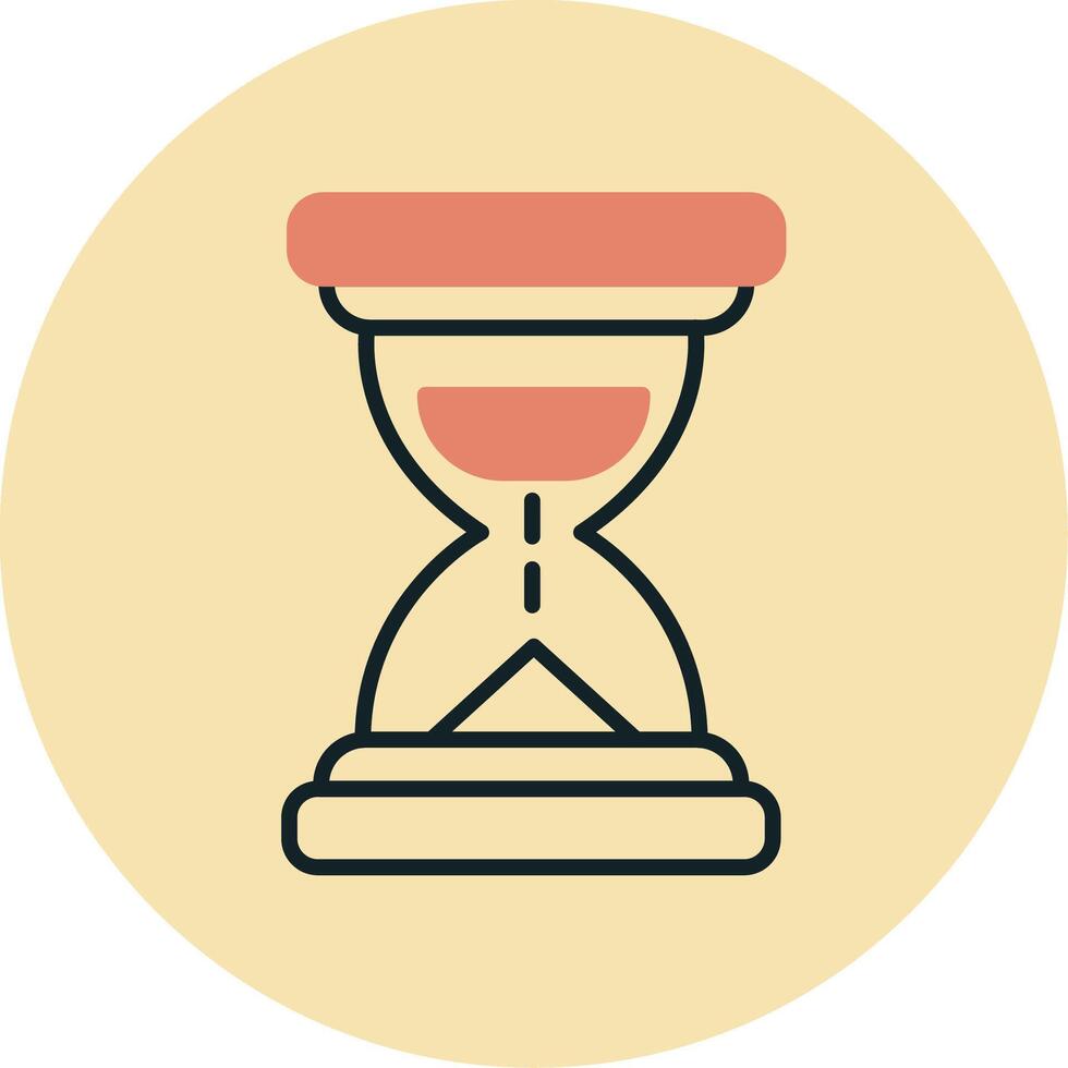 Sand Clock Vecto Icon vector