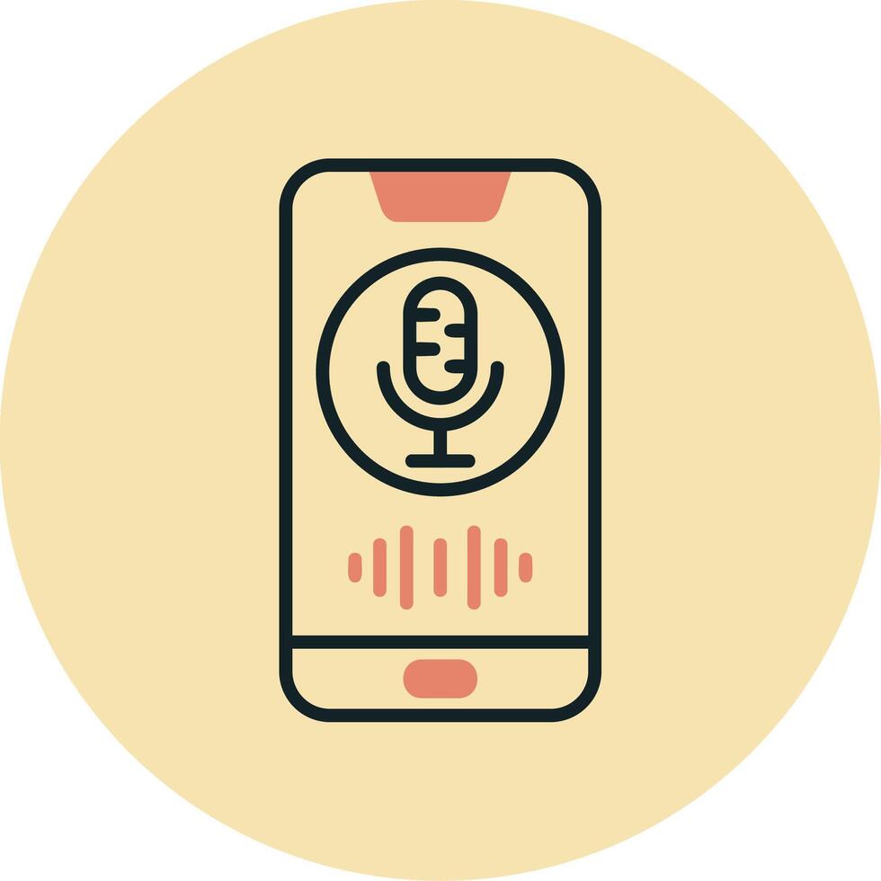 Voice Assistant Vecto Icon vector