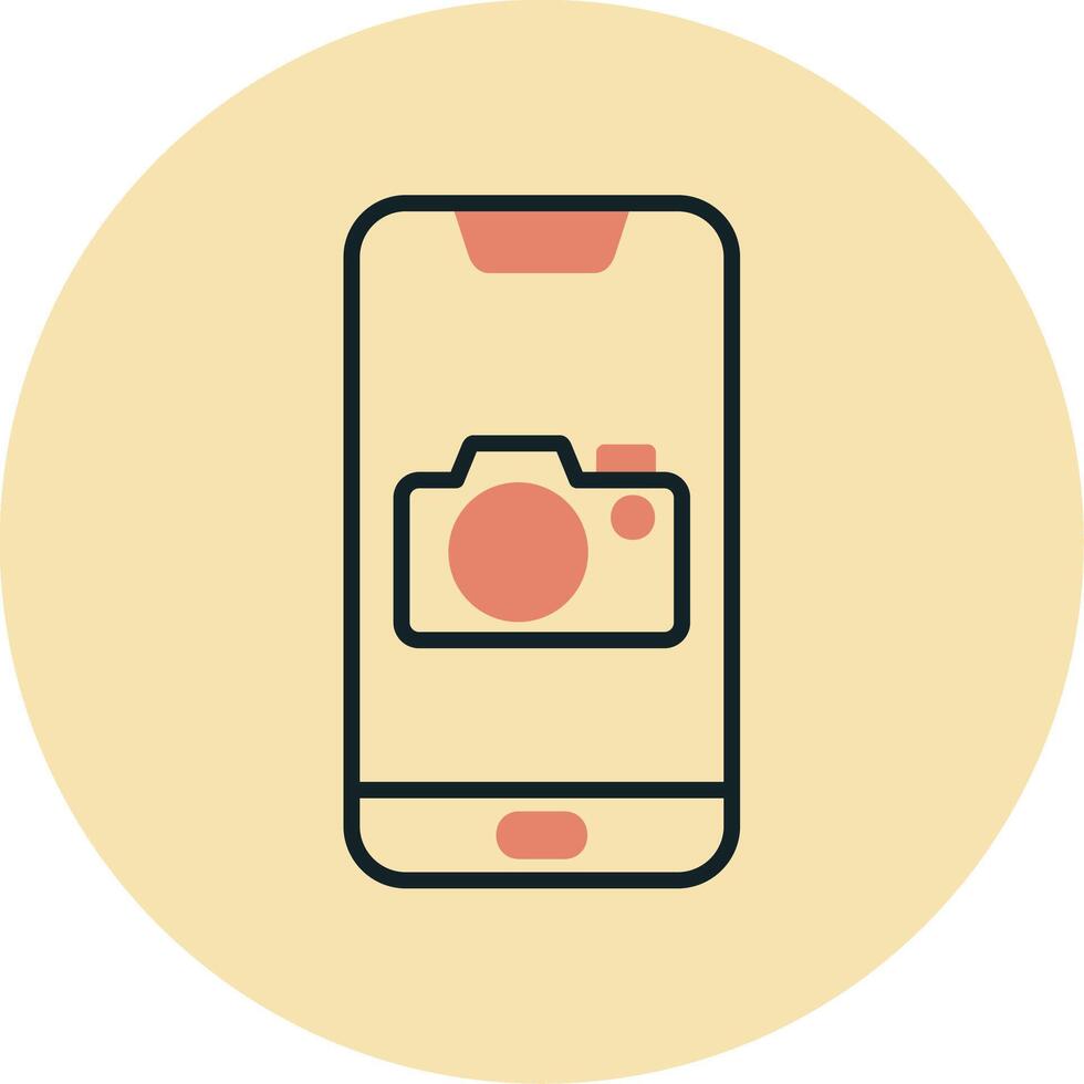 Smartphone Camera Vecto Icon vector