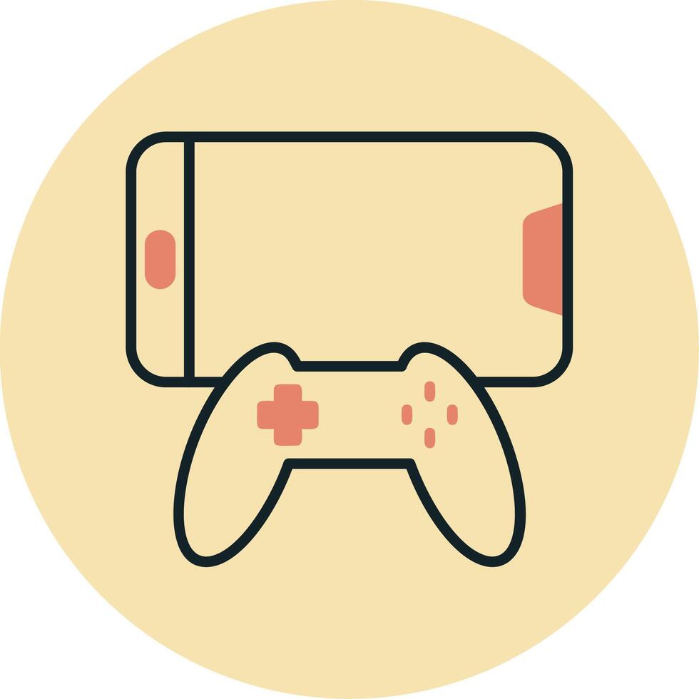 Joystick and Mobile Vecto Icon vector