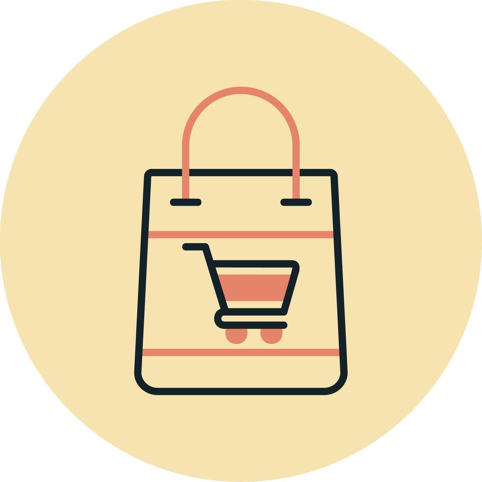 Delivery Bag Vecto Icon vector