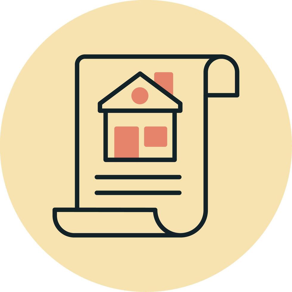 House Document Vecto Icon vector