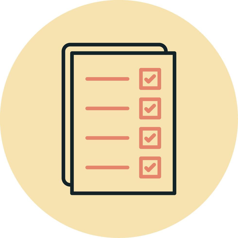 Check list Vecto Icon vector
