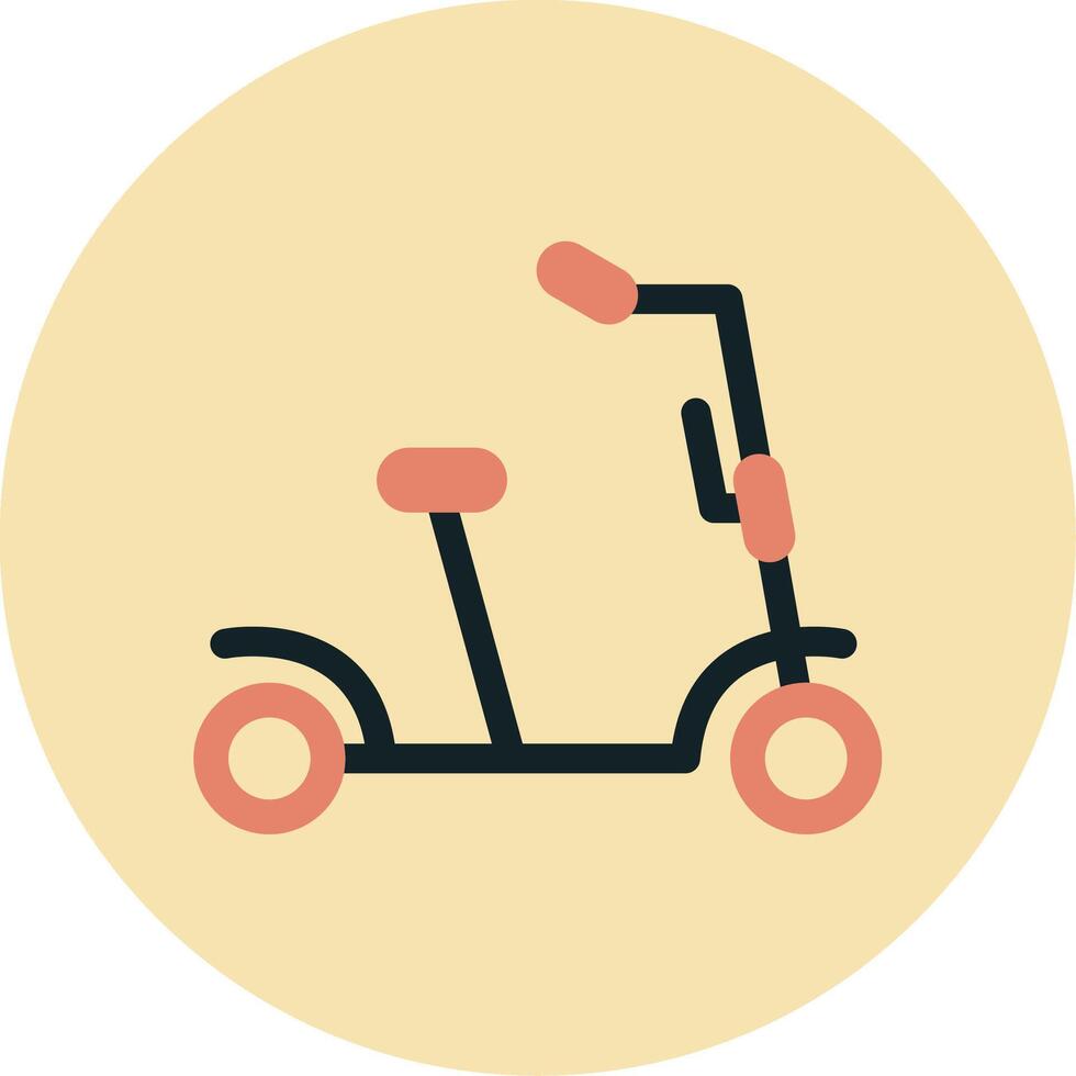 Kick Scooter Vecto Icon vector