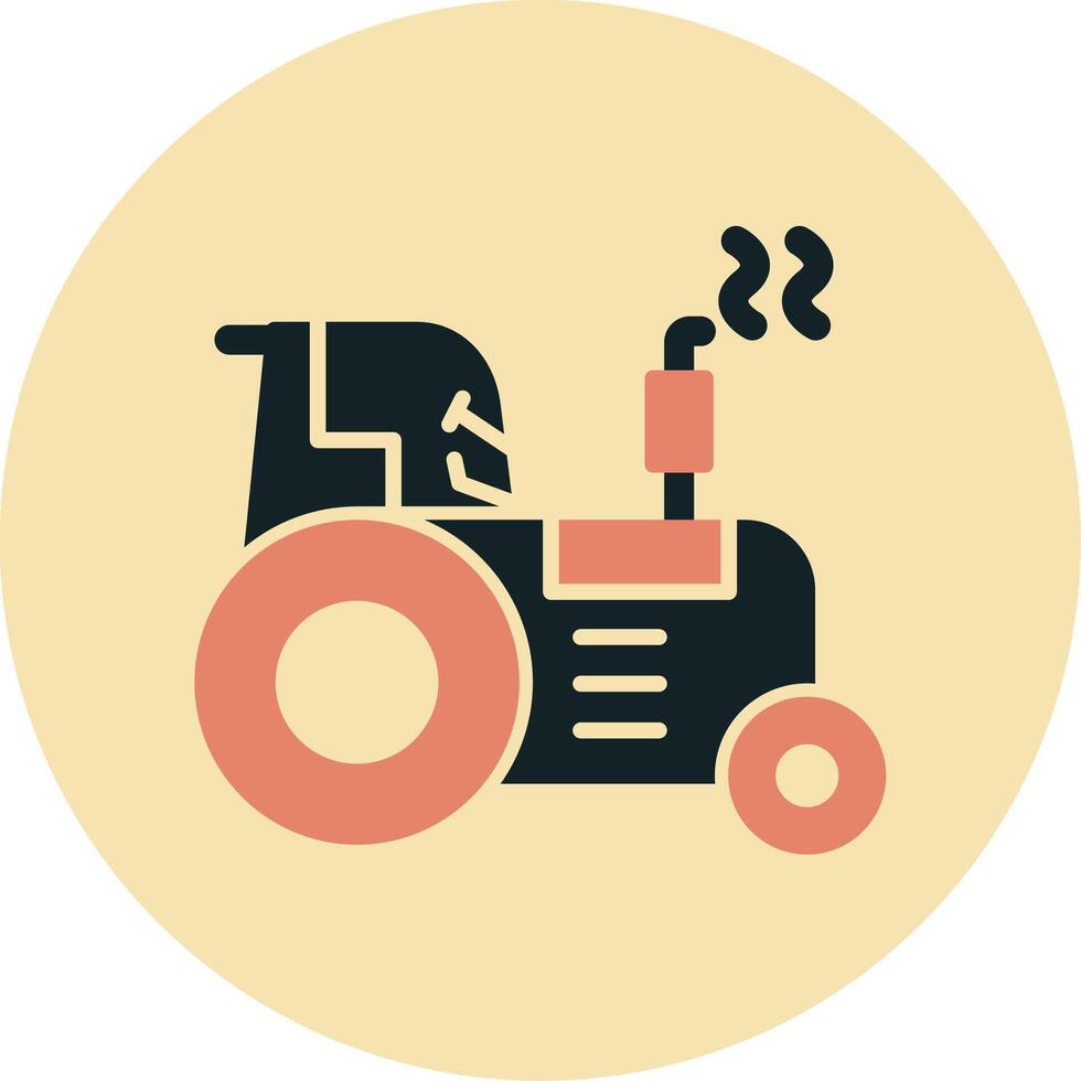 tractor vecto icono vector