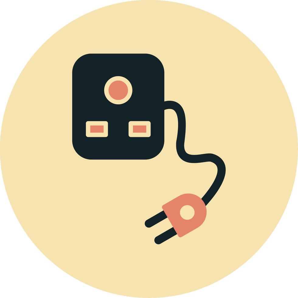 Plug And Socket Vecto Icon vector
