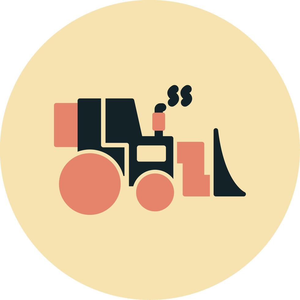 Bulldozer Vecto Icon vector