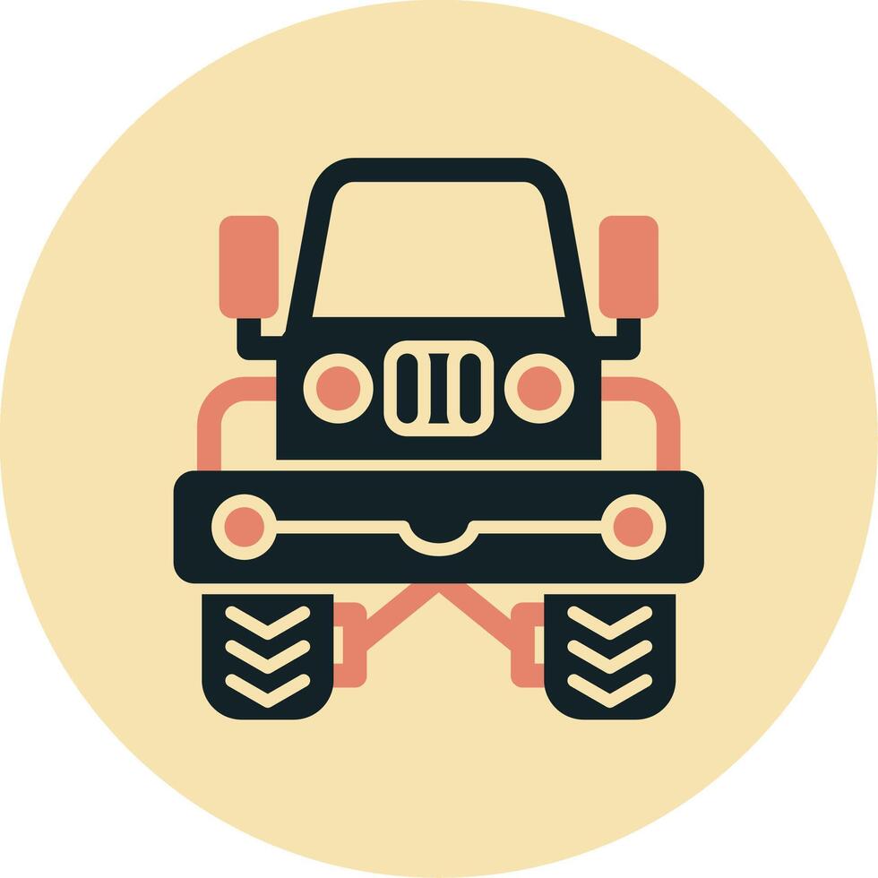 Jeep Vecto Icon vector