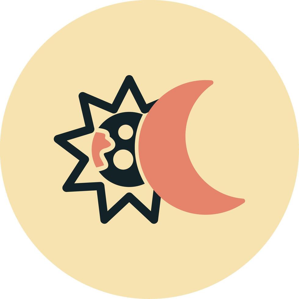 eclipse vecto icono vector