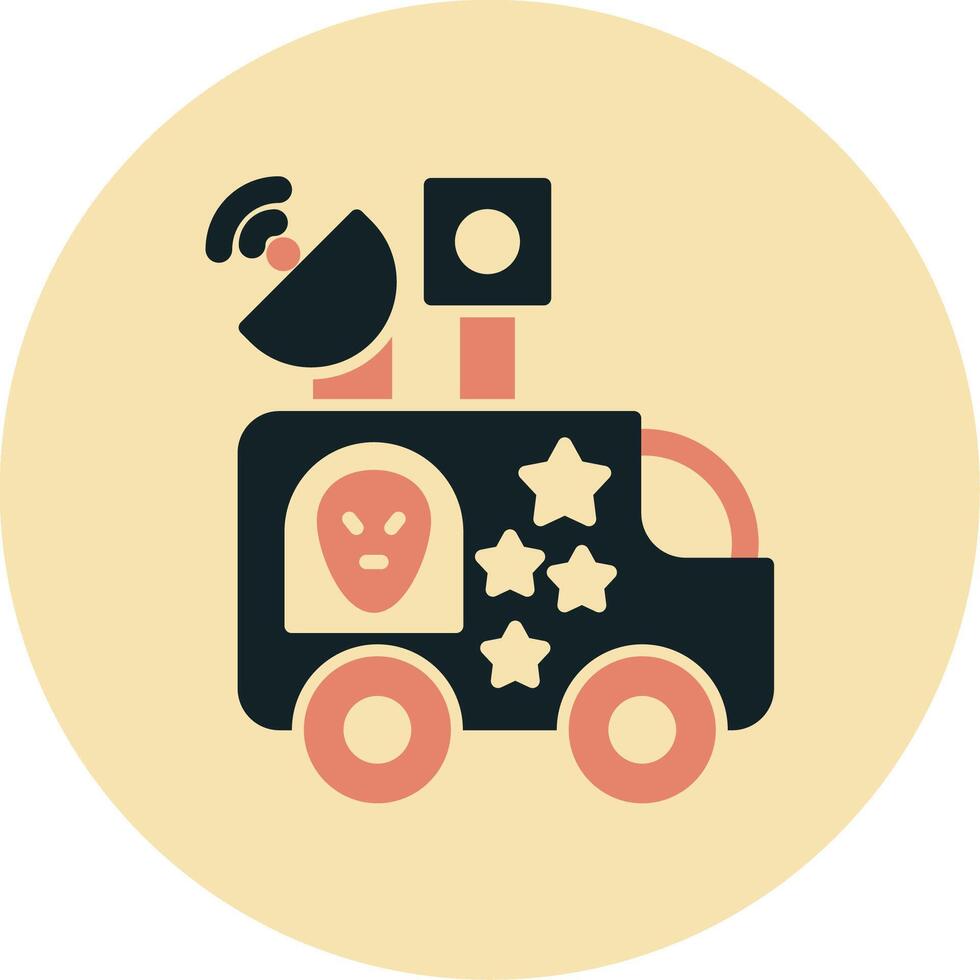 News Van Vecto Icon vector