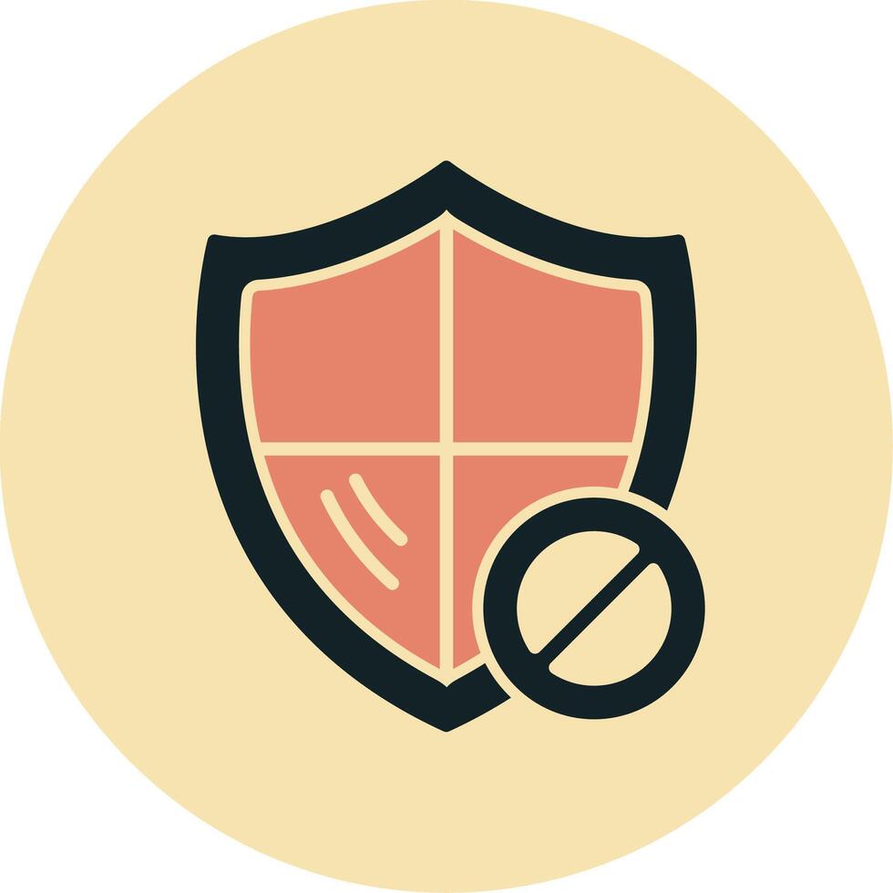 Blocked Vecto Icon vector