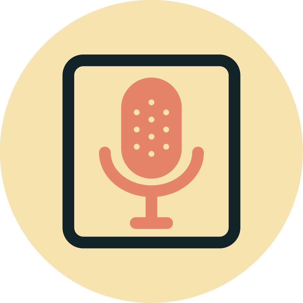 Record Vecto Icon vector