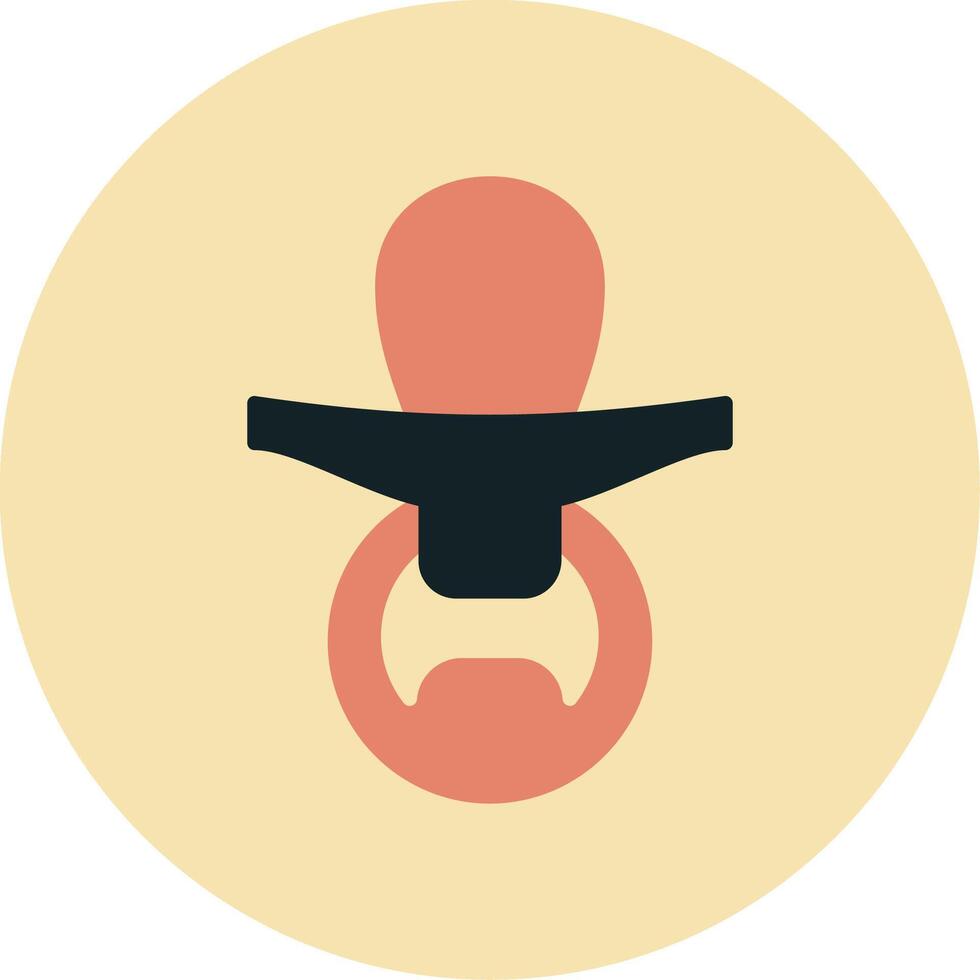 Pacifier Vecto Icon vector