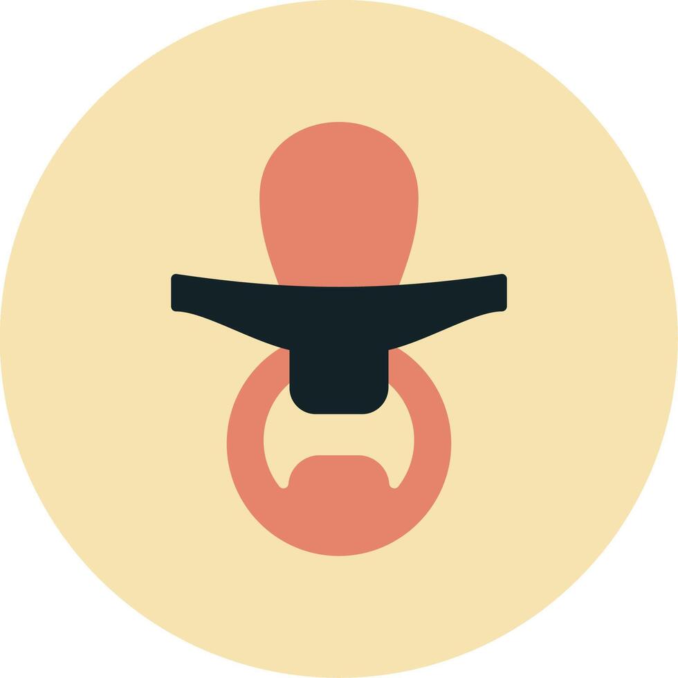 Pacifier Vecto Icon vector