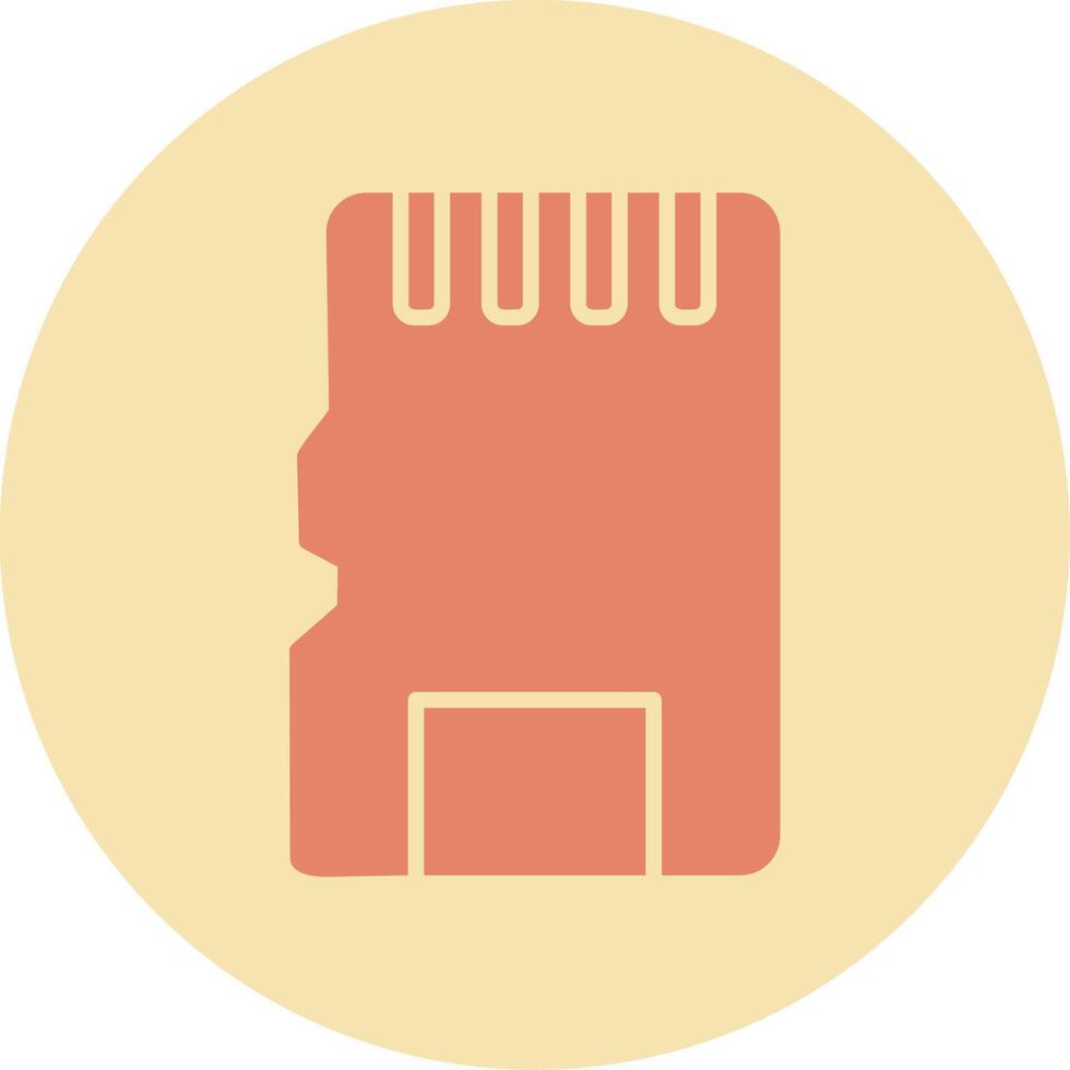 Sd Card Vecto Icon vector