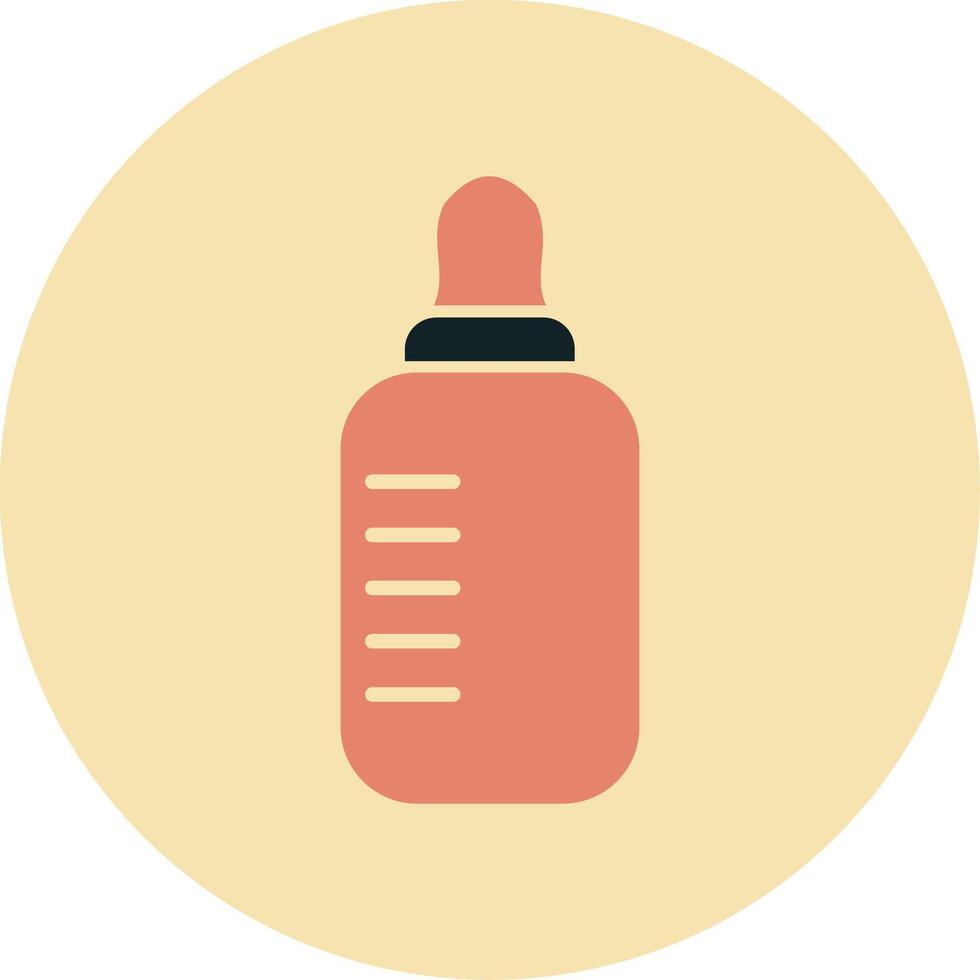 Baby Bottle Vecto Icon vector