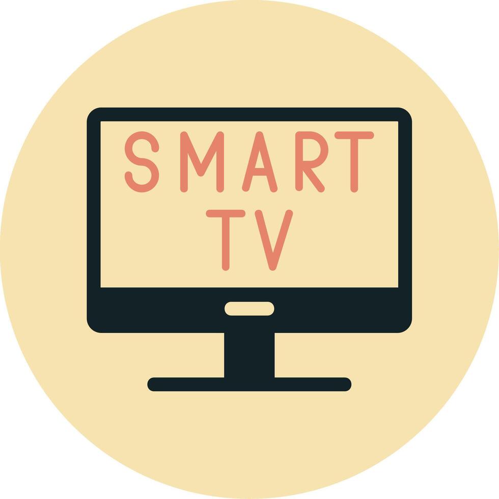 Smart Tv Vecto Icon vector