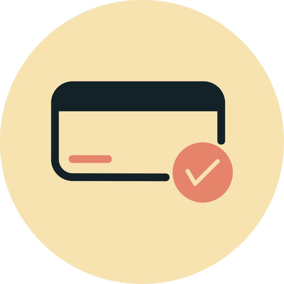 Credit Card Vecto Icon vector