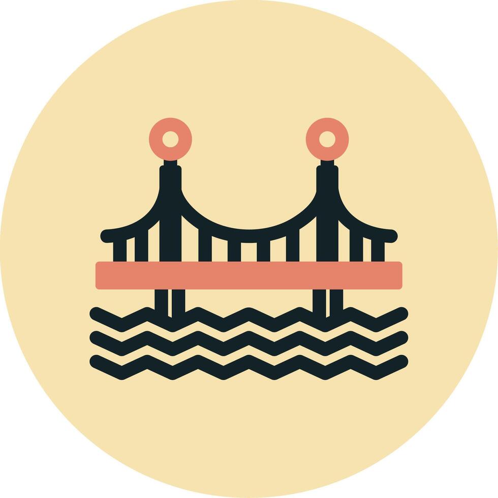 Bridge Vecto Icon vector