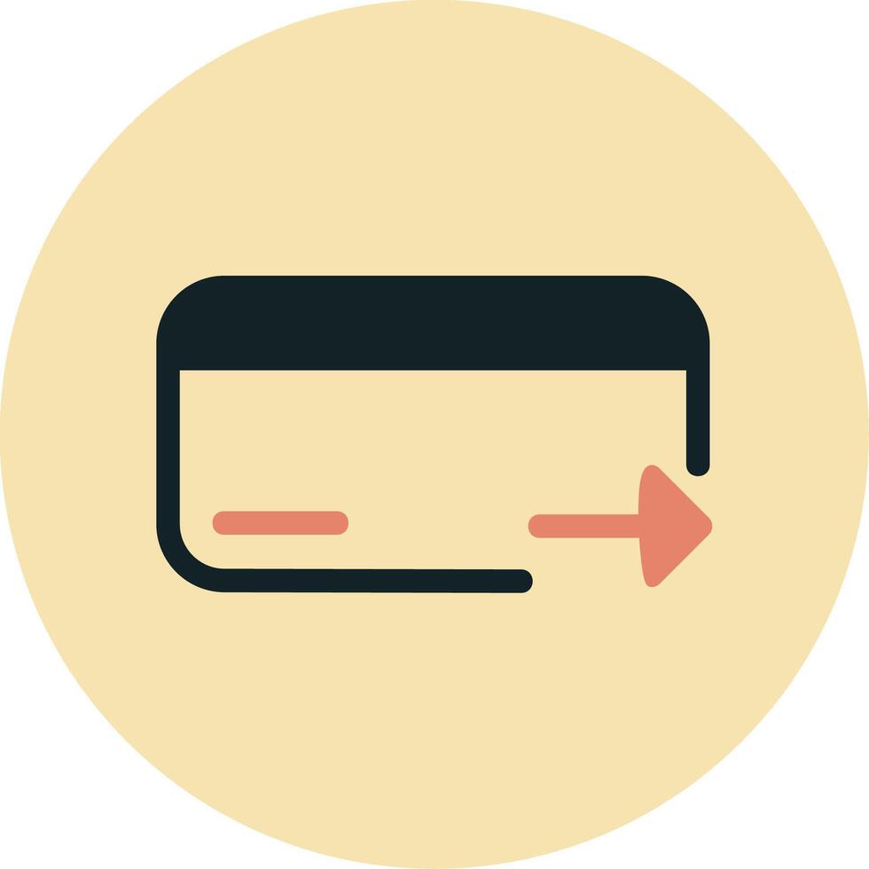 Credit Card Vecto Icon vector