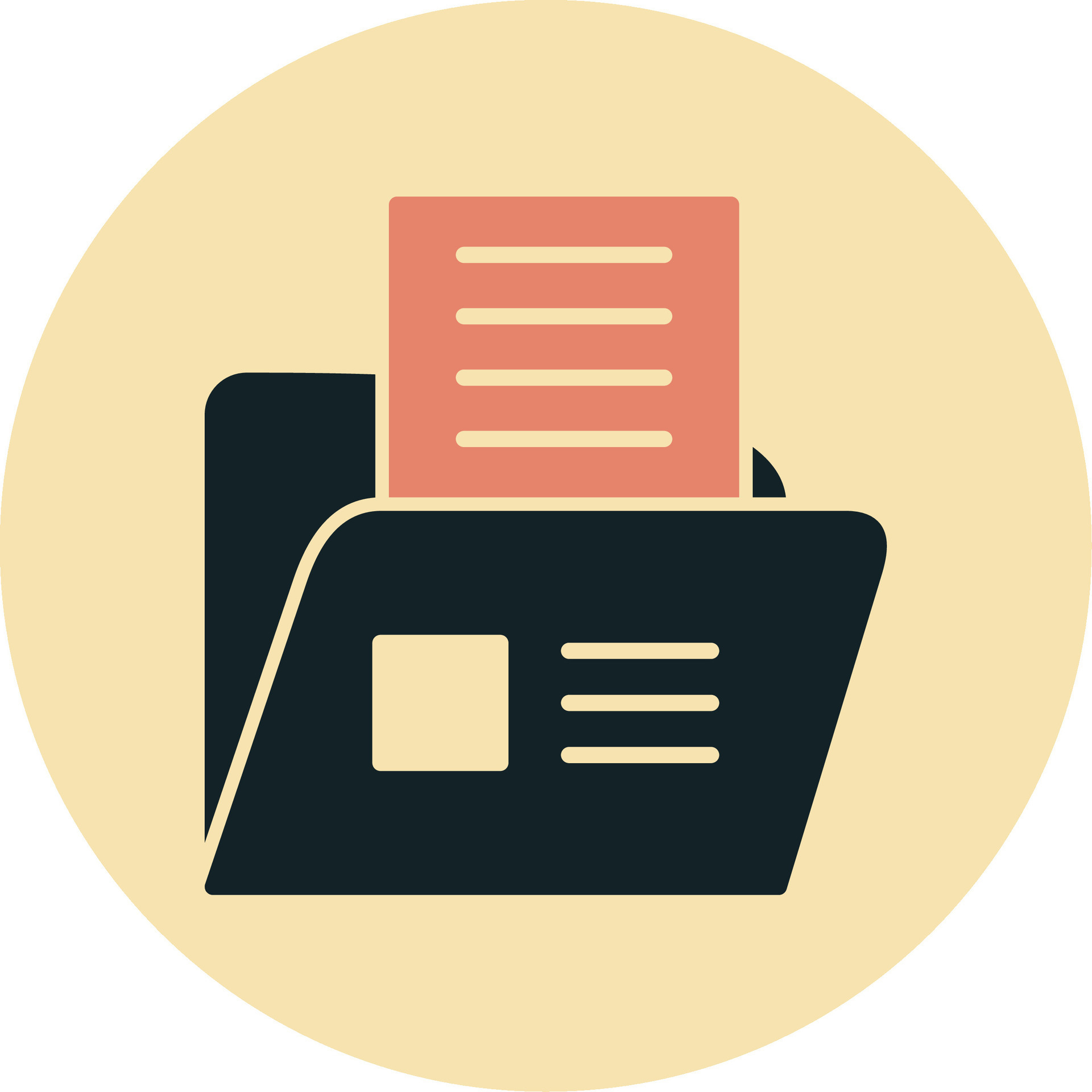 File Folder Vecto Icon 37938123 Vector Art at Vecteezy