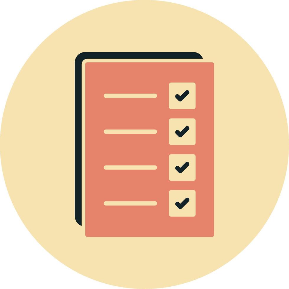Check list Vecto Icon vector