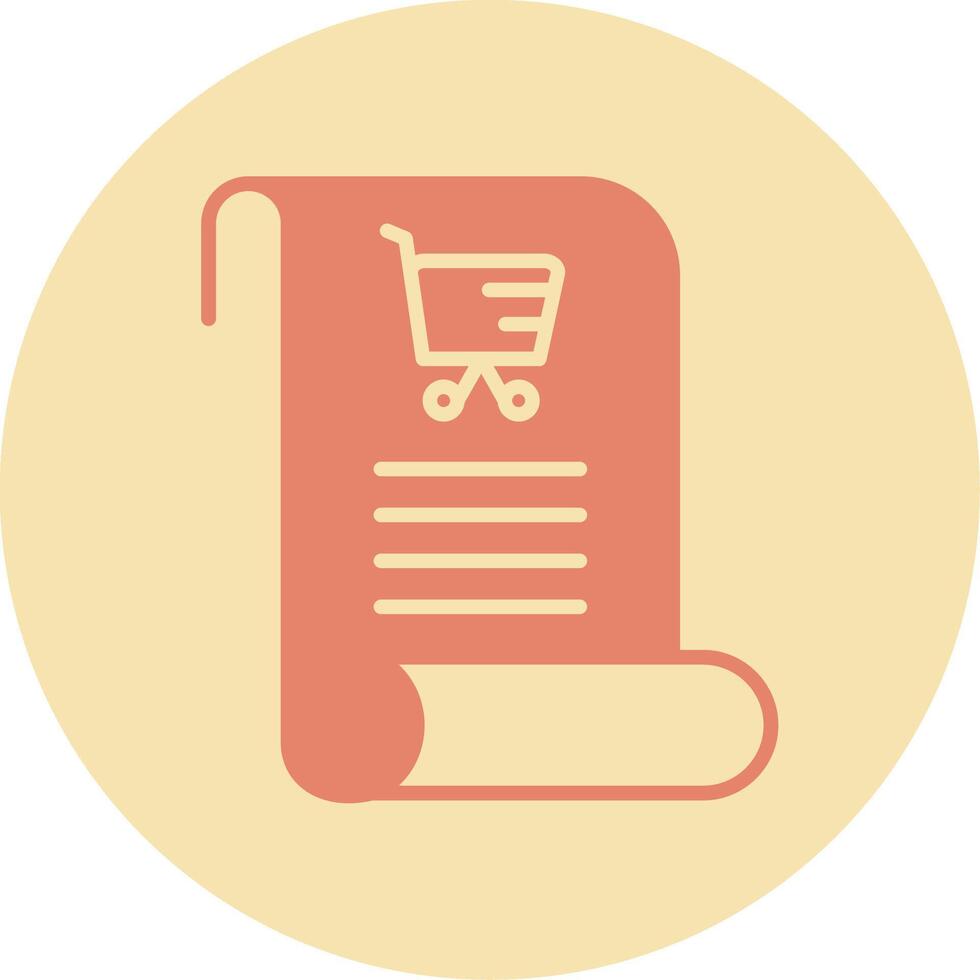 Shopping List Vecto Icon vector