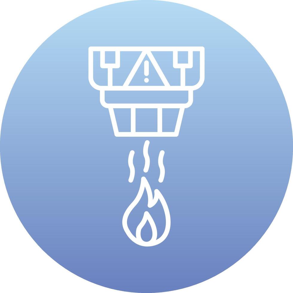 Smoke Detector Vecto Icon vector