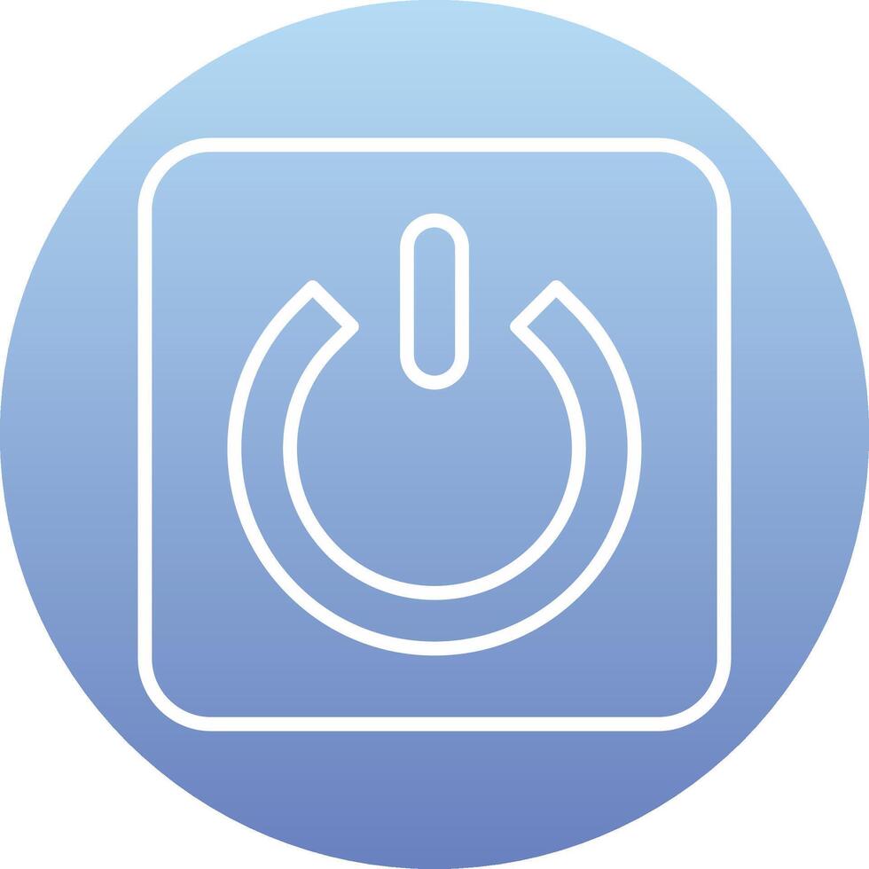 Power Button Vecto Icon vector