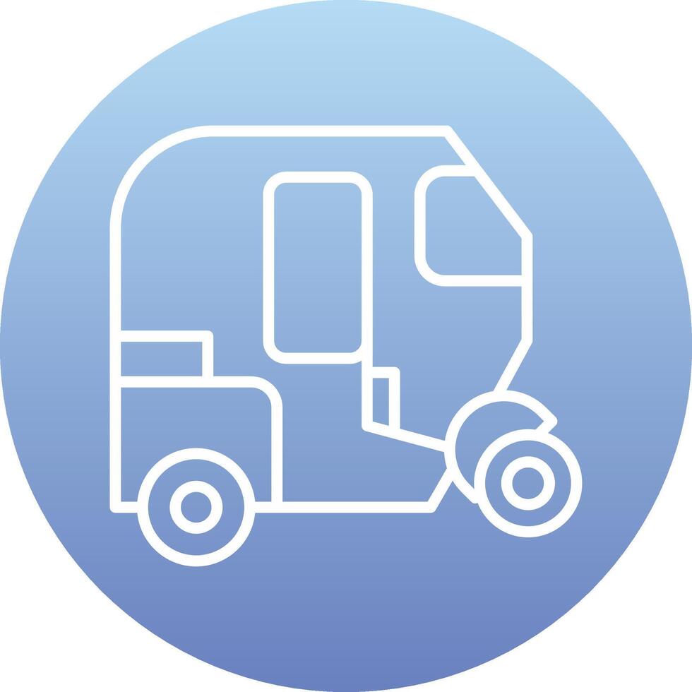 Tuk Tuk Vecto Icon vector