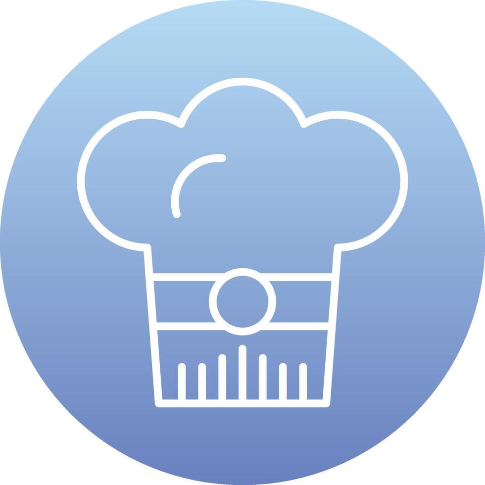 Chef Hat Vecto Icon vector