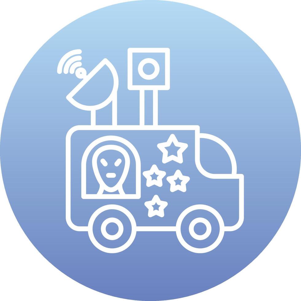 News Van Vecto Icon vector