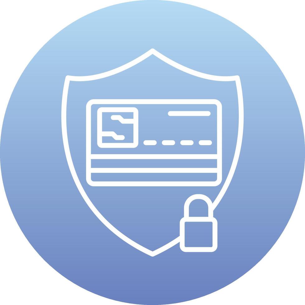 Card Security Vecto Icon vector