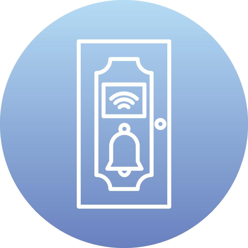 Door Bell Vecto Icon vector