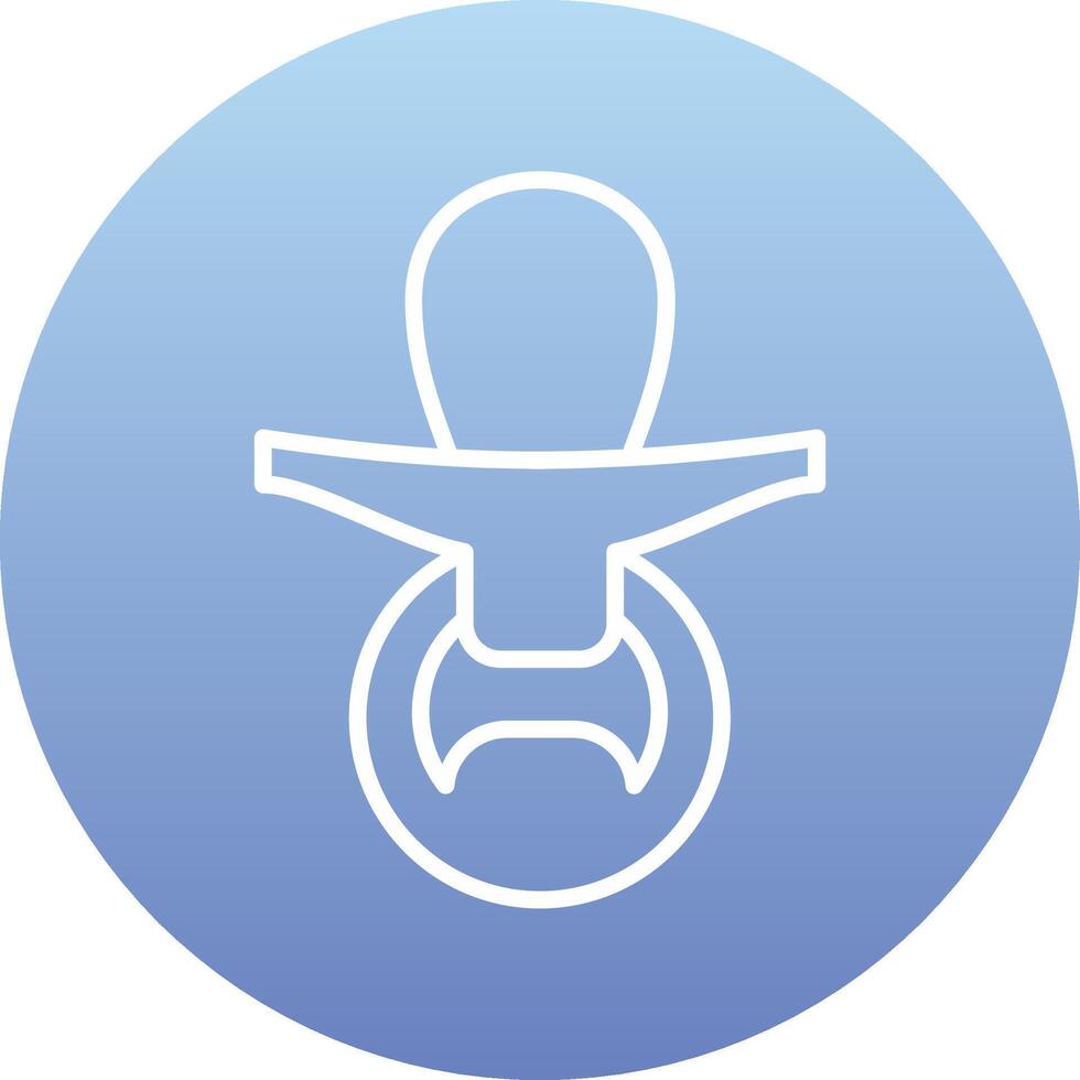 Pacifier Vecto Icon vector