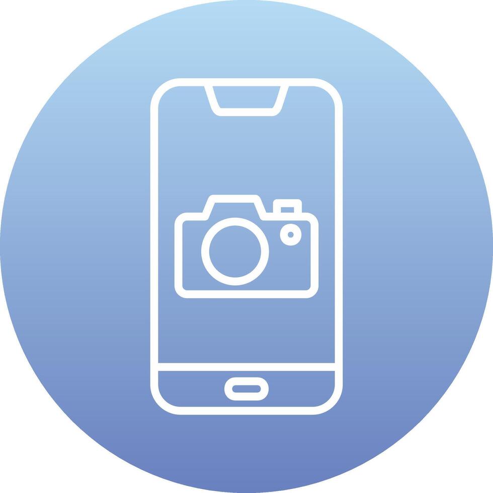 Smartphone Camera Vecto Icon vector