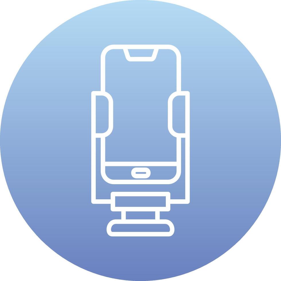 Smartphone Stand Vecto Icon vector