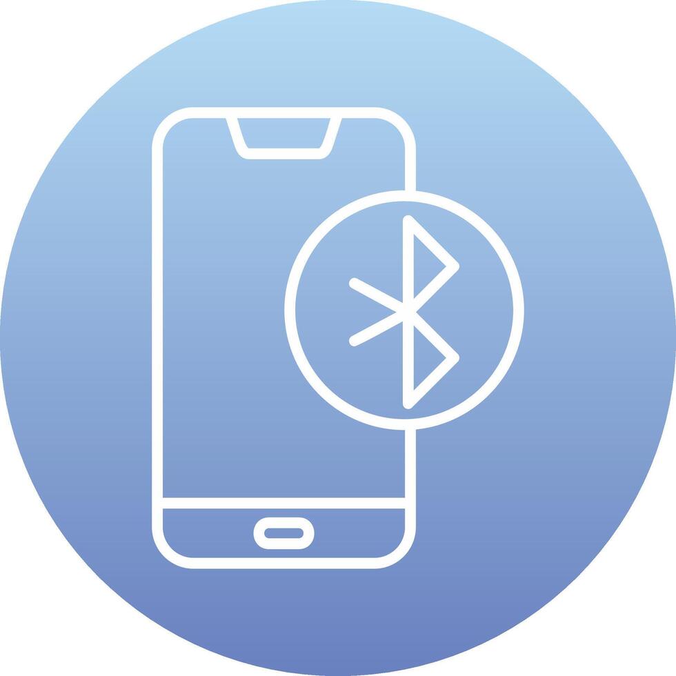 Bluetooth Vecto Icon vector