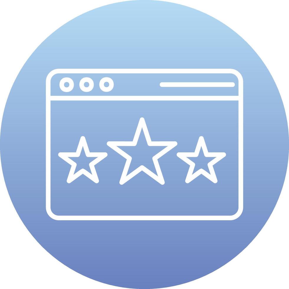 Web Page FeedBack Vecto Icon vector