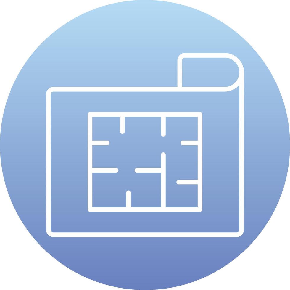 House Plan Vecto Icon vector